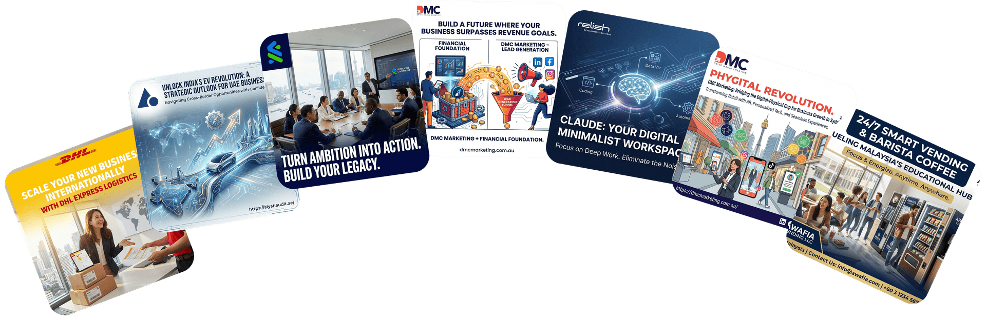 Example LinkedIn posts