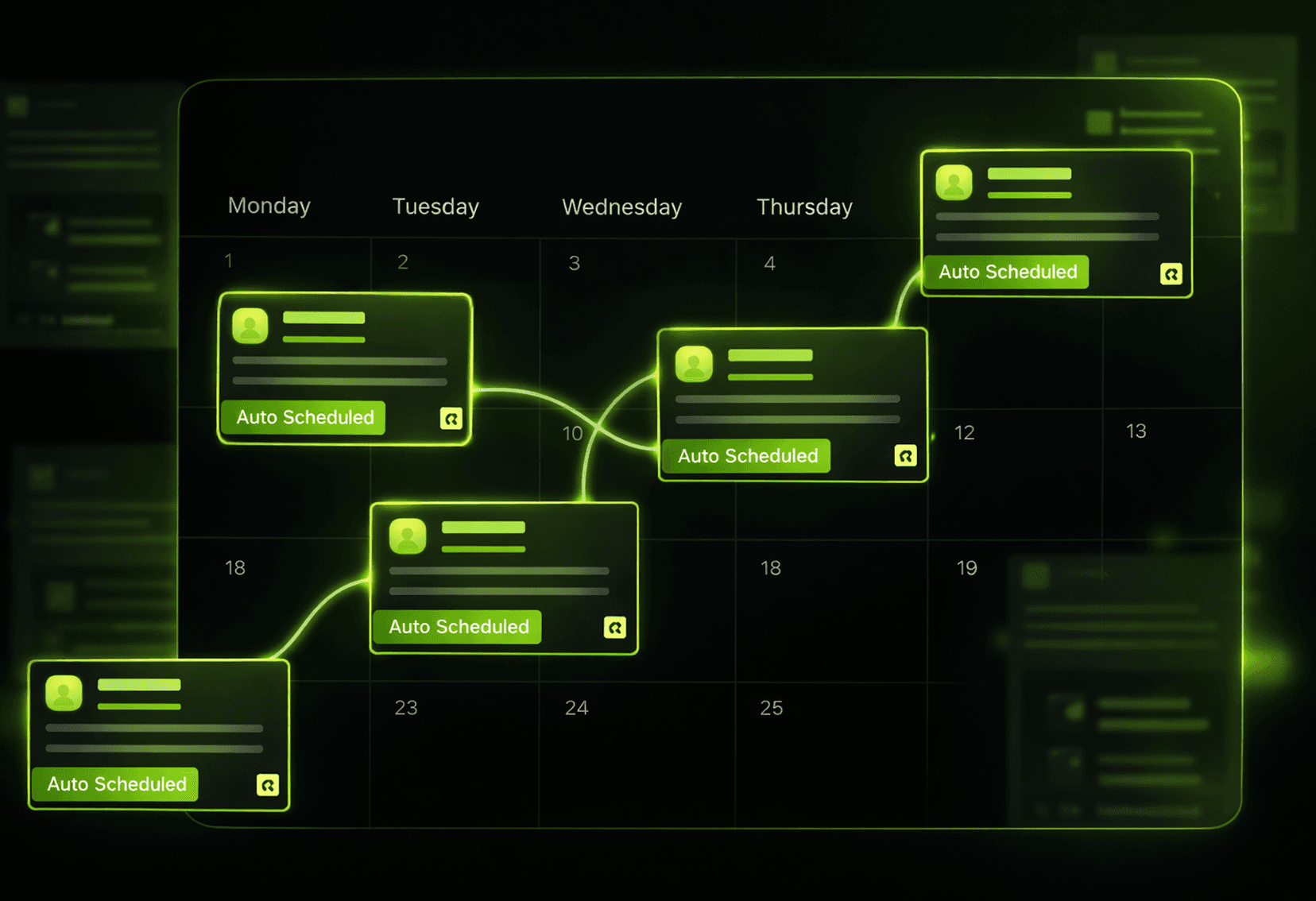 Decorative 3D highlight